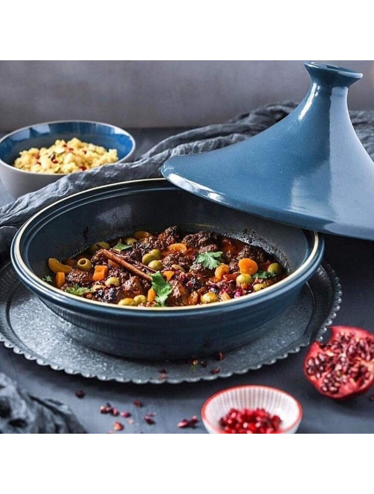 Casserole Casserole Dishes With Lids Cooking Tagine Medium Lead Free Tagine Pot With Lid For Different Cooking Styles And Temperature Compatible With All Cooktops Color : #1 - BRR941ZP0