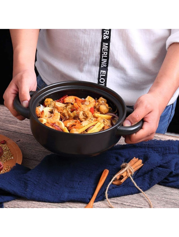 Casserole Casserole Dishes with Lids Tagine Pot Cookware,20Cm Cooking Tagine Pot Casserole Pots with Lids Medium Simple Cooking Tagine Lead Free Cold and Heat Resistant - B95YUXHKG