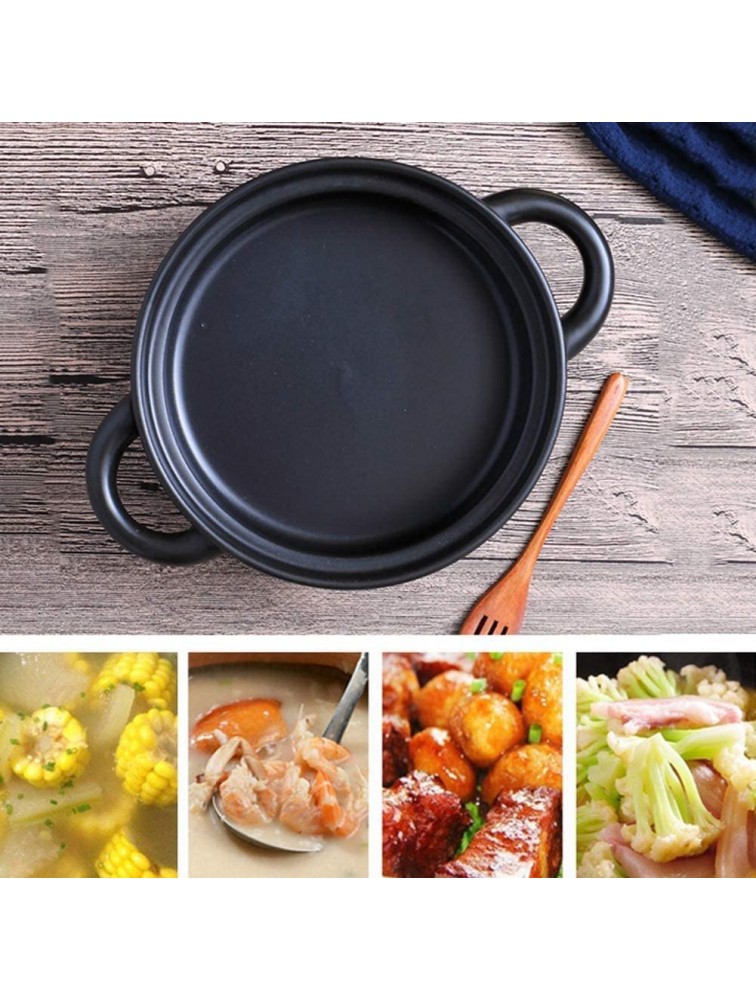 Casserole Casserole Dishes with Lids Tagine Pot Cookware,20Cm Cooking Tagine Pot Casserole Pots with Lids Medium Simple Cooking Tagine Lead Free Cold and Heat Resistant - B95YUXHKG