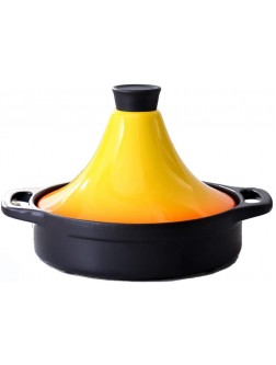 Casserole Dish with Lid Soup Pot 20Cm Tagine Pot Ceramic Pots for Cooking Stew Casserole Slow Cooker Tajine with Lid for Different Cooking Styles for Home Kitchen Color : #3 - BOLWZXA96