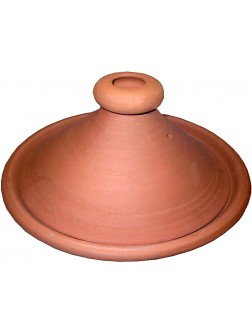 Moroccan Lead Free Cooking Tagine Non Glazed X-Large 13 Inches in Diameter Authentic Food - BXYIRSSF4