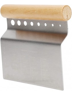 Dough Scraper,Baking Tool with Handle,Available for Dough and Pizza Pastry Dough,Suitable for Home Kitchen,BBQ,Restaurant - B4DPA88WP