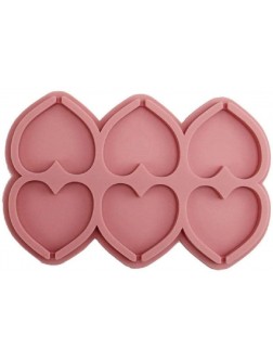 6-Capacity Cartoon Bakeware Tools Sugarcraft Mould Candy Mold Cookies Star Heart Round Shape Decoration Christmas Gift sugarcraft mold - BGTOVBE8A