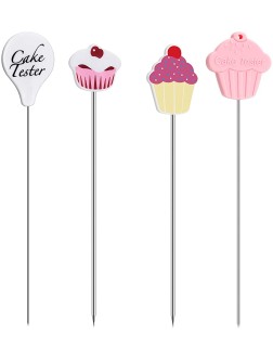 Cake Tester Needles Stainless Steel Reusable Cake Testing Needles Practical Cake Tester Skewer Needles for Kitchen Home Bakery Tools 4 - BFCKLIKQ3