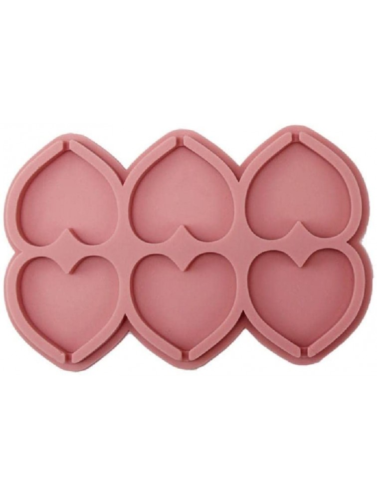 Sugarcraft Mould Silicone 3D Star Heart Round Shape Bakeware Tools Safe Kitchen biscuit molds for baking - BWCDME4X5