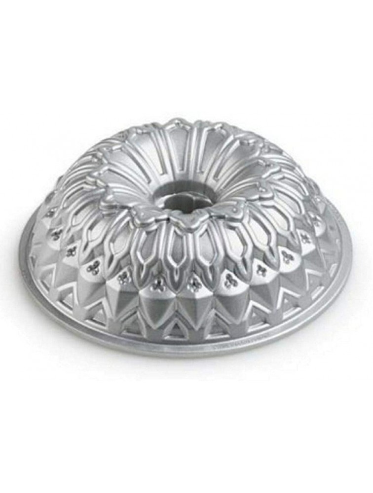 Nordic Ware Stained Glass Bundt Pan Metallic - B8Y51QTVD