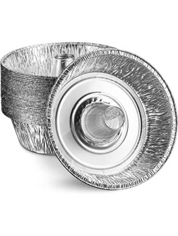 Disposable Aluminum 10" Angel Tube Foil Pans: 50 Pans - BB7I86YAX