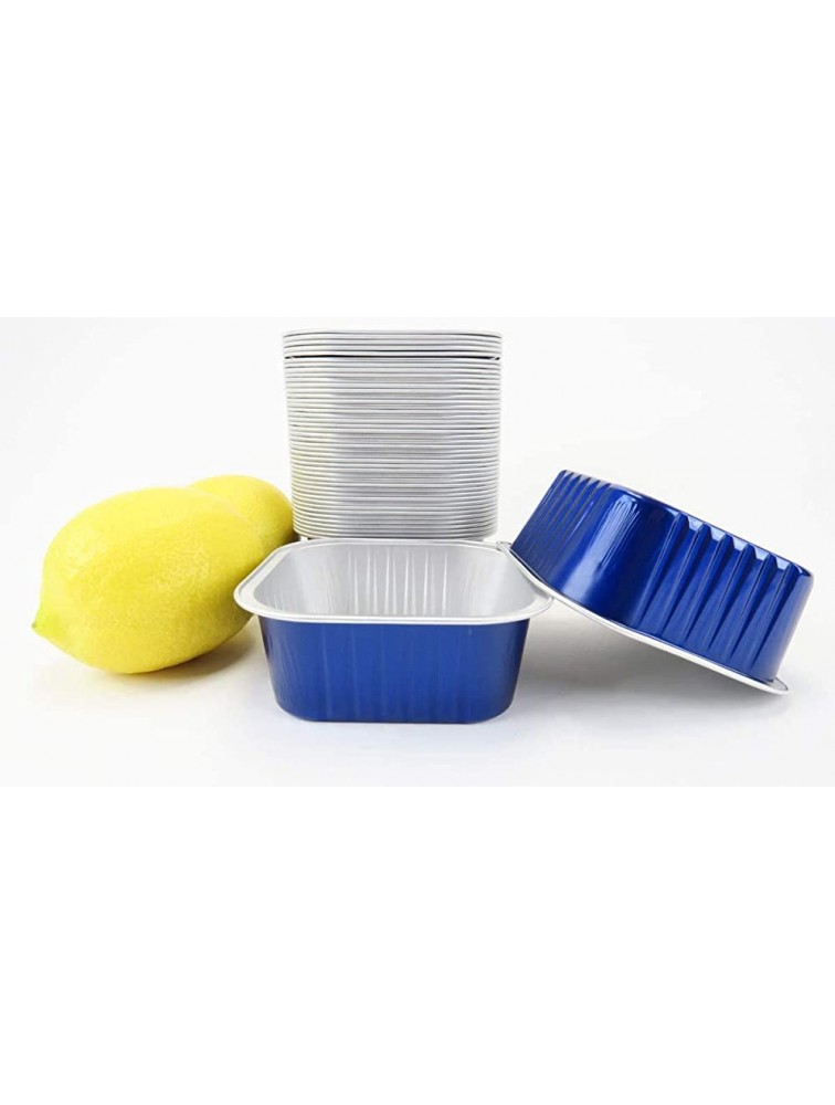 Disposable Colored 6 Ounce Square Cake Cup-Individual Size Kitchen set Cake pan Baking set Pan set Cake Cake pans Peni for baking Square cake pan Square baking pan Cake pan set - BN31QXS5M