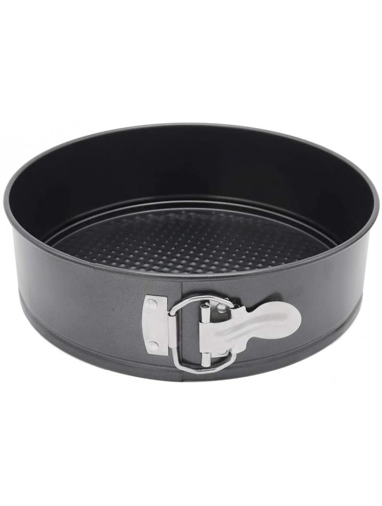 9 Inch Springform Pan Non Stick Cheesecake Pan Round Cake Pan Springform Cake Tin with Removable Bottom and Quick-Release Latch - BV27OHTR3