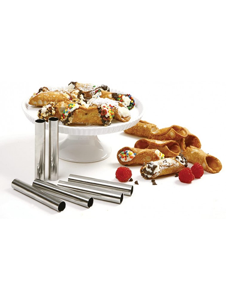 Norpro Stainless Steel Mini Cannoli Form Set of 6 6-Pack - BE7R194XQ