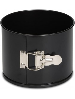 Patisse Classique series item round springform extra diameter pan 6-1 4" 16 cm high deep Black - BBN8JUPC6