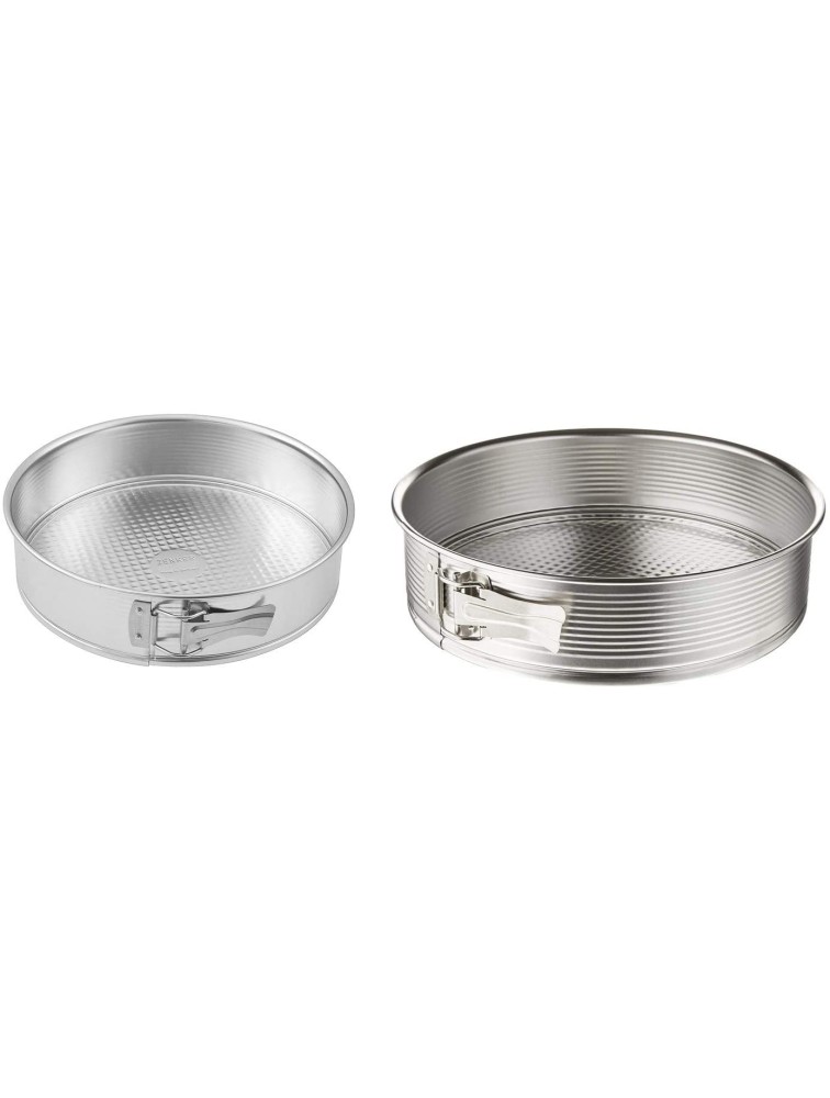 Zenker Tin Plated Steel Springform Pan 8-Inch and 10-Inch 2-Pieces Set - BIY6XPVAA