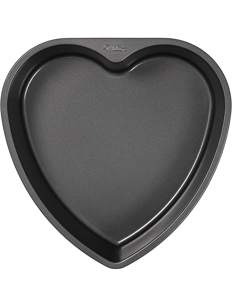 Wilton Heart Shaped Non-Stick Cake Pan 9-Inch Steel - BOIZNMO79