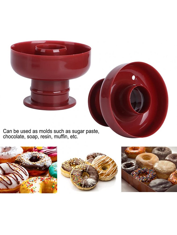 Donut Mold 5PCS Donut Molds DIY Doughnut Cake Bread Cutter Maker Mold Kitchen Baking Tool - BN0L8K4EE