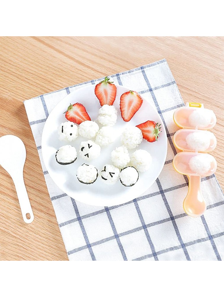 Rice Ball Molds DIY Rice Baller Lunch Maker Mould Onigiri Mold Ball Shaped Kitchen Tools - BNTV24CDO