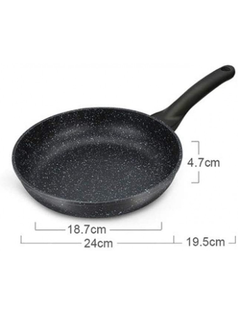 SHYOD Frying Pan Frying Pans Stainless Steel Induction Non Stick Frying with Soft Touch Handle Non-Stick - BKUMDJ1VS