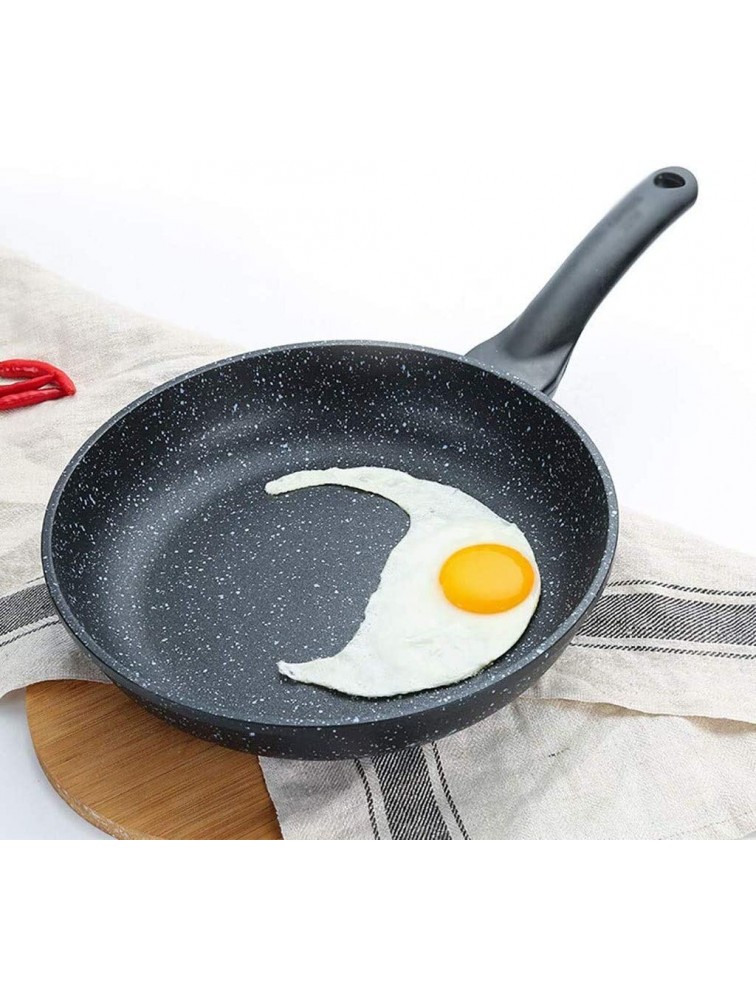 SHYOD Frying Pan Frying Pans Stainless Steel Induction Non Stick Frying with Soft Touch Handle Non-Stick - BKUMDJ1VS