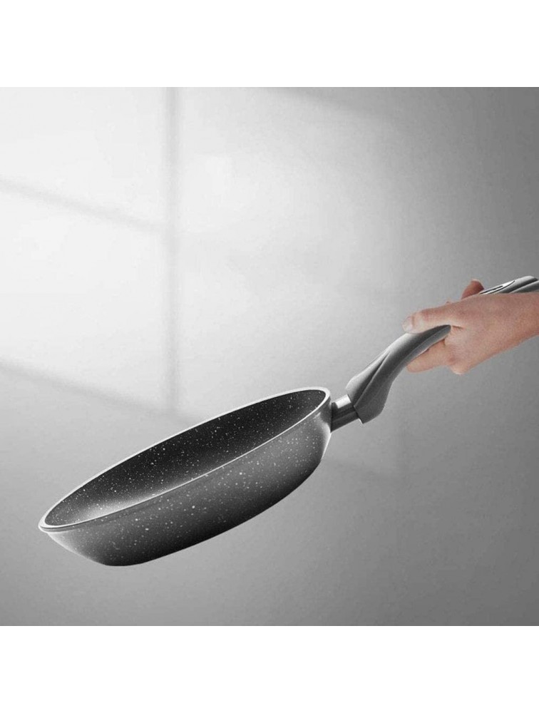 SHYOD Gray Pan Non-Stick Modern Frying Pan Maifan Stone Pan is Ideal for Cooking Eggs or Omelettes - BYPVUN751