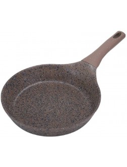 SHYOD Maifan Stone Pan Non Stick Small Frying Pan Multifunctional Pot with Single Handle 26cm Brown - BB37IHM44