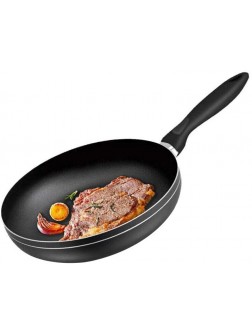 SHYOD Saucepan Flat Bottom Frying Pan Aluminum Alloy Non-Stick Frying Steak Flame Gas Available - B66EMZVCE