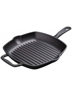 SHYOD Steak Pan Frying Pan ，Non-Stick Special Striped Beef Steak Pan Home Uncoated Cast Iron Pan - B0PQ5314O