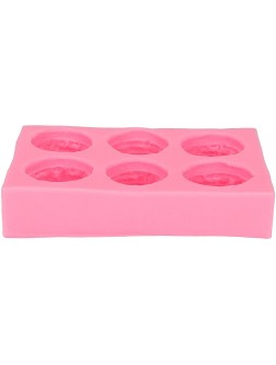 Silicone Cake Mold Glossy Fondant Mold Heat Resistant Reusable for Party for Anniversary for DIY Baking - B1OJ3AK39