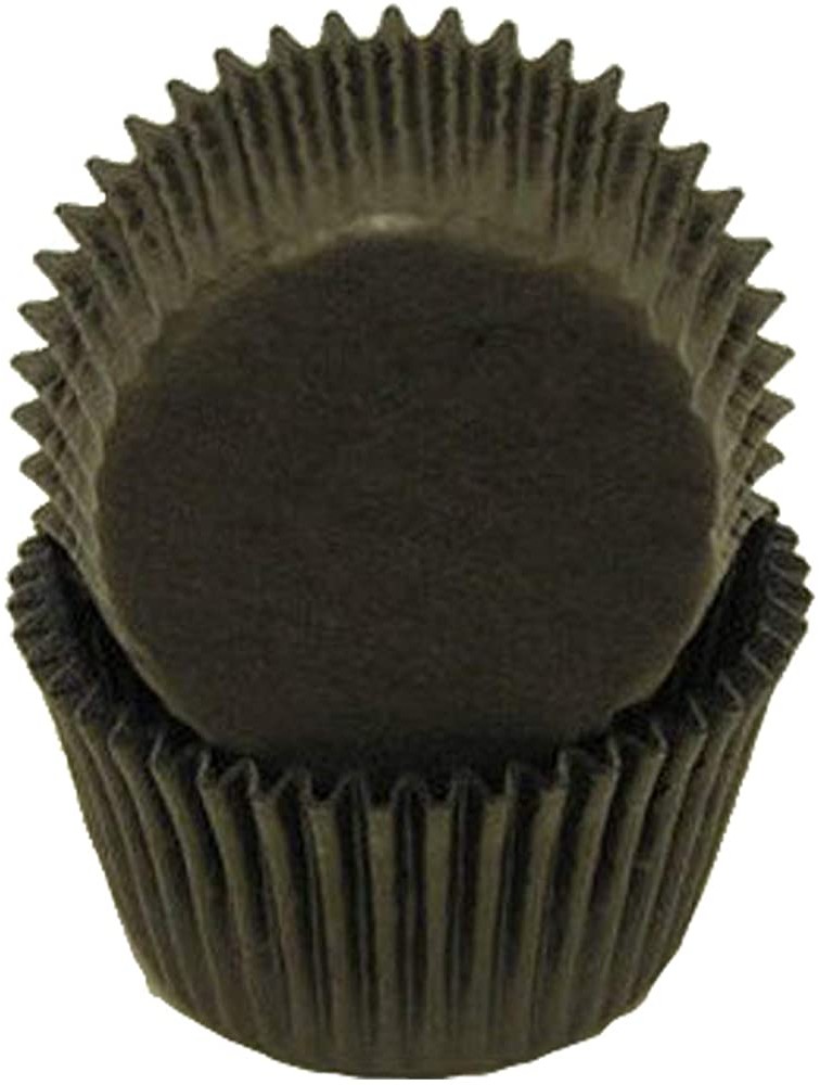 CK Products Black Glassine Greaseproof Cupcake Muffin 500 Count - BMDXCC4SQ