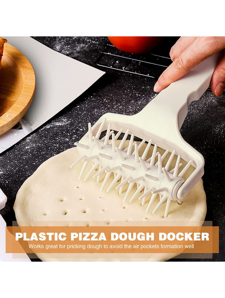 Dough Docker Pieces Pizza Pie Dough Roller Docker Pizza Hole Puncher for Pizza Crust or Pastry Dough - BW715FDZQ