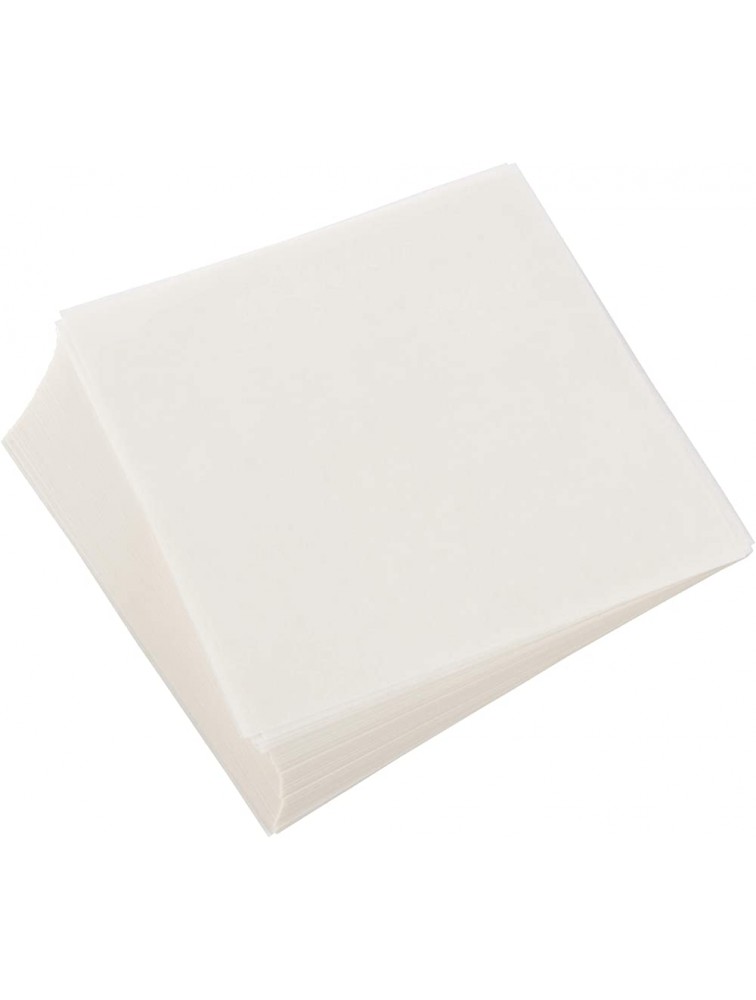 Wax Paper Sheets Pre-Cut Square Food Liners 6 In White 500 Pack - BB7IE818S