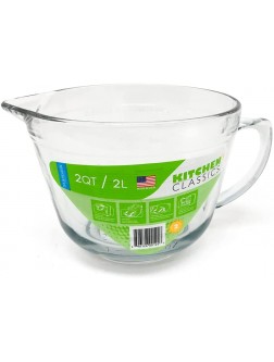 2 Quart Batter Bowl Mix and Measure by Kitchen Classics - BJ4ISDJWH