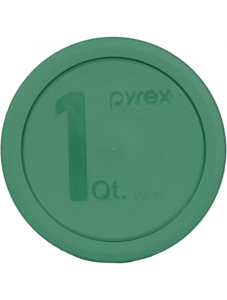 Pyrex 322-PC 1qt Green MIXING BOWL Food Storage Lid Covers 2 Pack - BHURGCZ9B