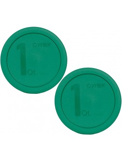 Pyrex 322-PC 1qt Green MIXING BOWL Food Storage Lid Covers 2 Pack - BHURGCZ9B