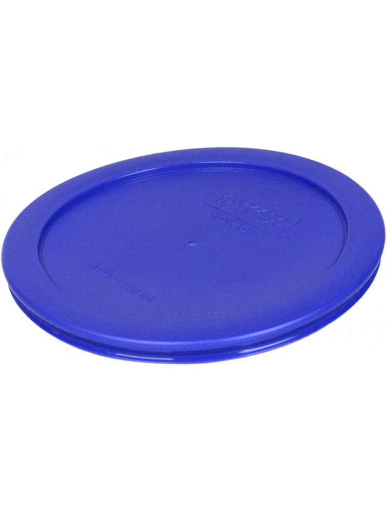 Pyrex Bundle 4 Items: 7201-PC 4-Cup Cadet Blue Plastic Food Storage Lids - B8EWCM3LK