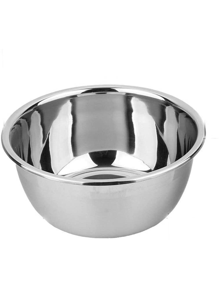 Stainless Steel Bowl,8.5QT Salad Bowl,Metal Bowls,Stainless Steel Basin,Heavy Duty Deeper Edge Mirror Finish Dishwasher Safe Bowl by Meleg Otthon XXL - BWRLFQEY8