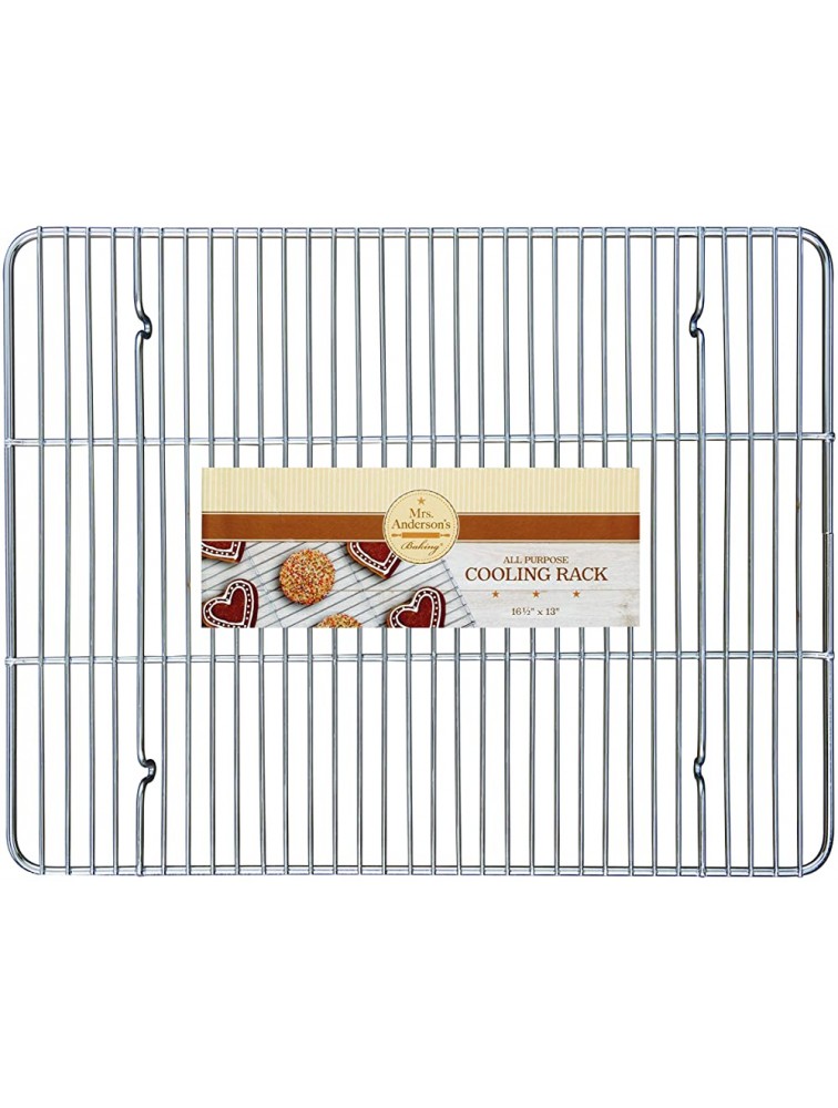 Mrs. Anderson’s Baking Professional Baking and Cooling Rack 16.5-Inches x 13-Inches Chrome-Plated Steel Wire - B5OV0OKL9