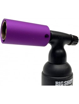 Matte Purple Turbo Metal Nozzle Guard for Blazer Big Shot Big Buddy Butane Torches DOES NOT INCLUDE TORCH - BE8H6LT5O