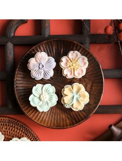 Flower Shaped Mooncake Mold Cookie Cutter,Kitchen Baking Flower Shape Mooncake Mold Moon Cake Mould Cookie Stamp Cake Decorating Toolsflower - BZQ8ZX220