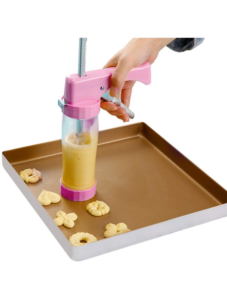 99Langmax Cookie Press Cookie Press Maker For Baking Cookie Stencils Disc Decorating Kit Biscuit Cookie Churro Maker Cutter - BQ93O8KC7