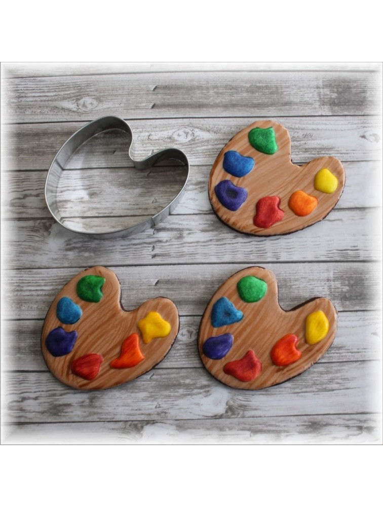 Ann Clark Cookie Cutters Art Paint Palette Golf Course Cookie Cutter by Tunde's Creations 3.5 - B4E875C88