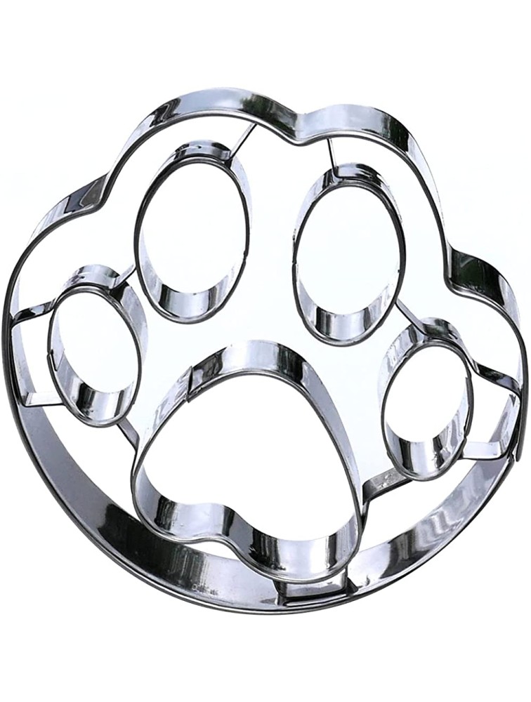 Dog Paw Cookie Cutter Stainless Steel - B38Y7C0LM