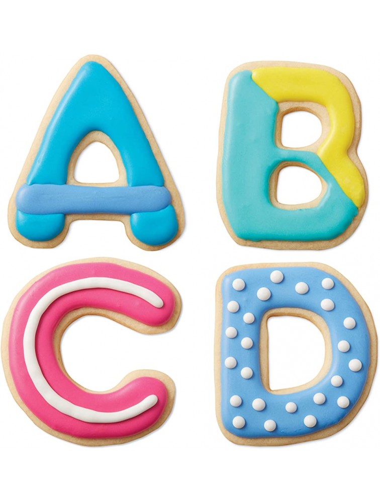 Wilton Alphabet and Number Cookie Cutter Set - BRQYY249N