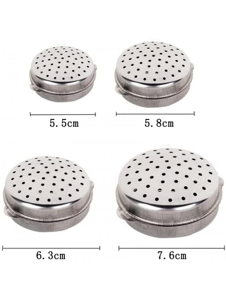Z-Chen Kitchen tools 4pcs Stainless Steel Spice Ball Color : Multi Size : One-size - B9X4QGKEZ