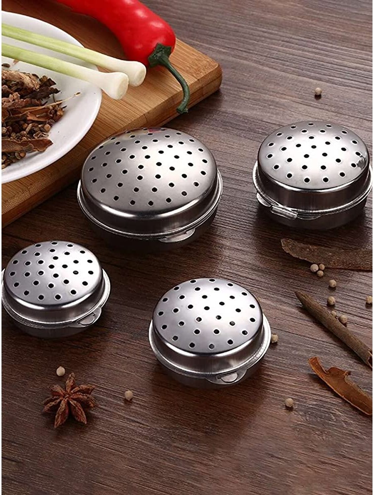 Z-Chen Kitchen tools 4pcs Stainless Steel Spice Ball Color : Multi Size : One-size - B9X4QGKEZ