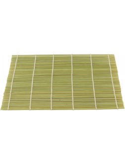 Helen’s Asian Kitchen Sushi Mat 9.5-Inches x 8-Inches Natural Bamboo - BXYTMU2IF
