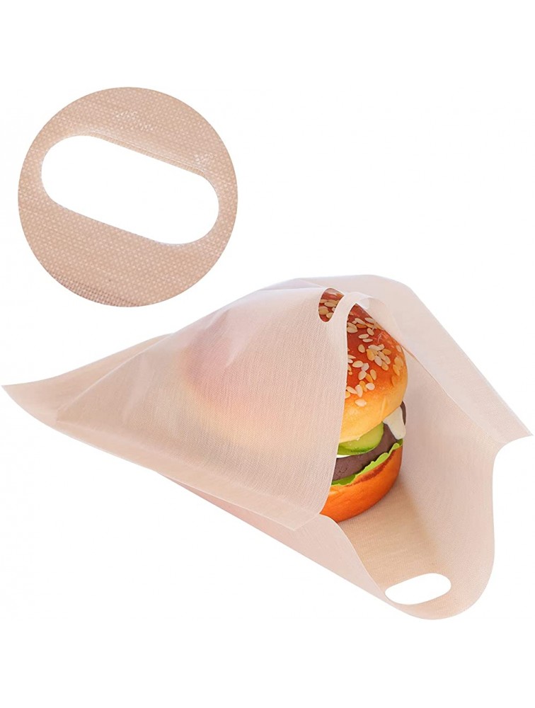 High Temperature Bags Heat Resistance Easy To Clean Bags Bread Bag 5Pcs for Oven for Toaster for Microwave16 * 18CM 5 packs - BK21H0KXY